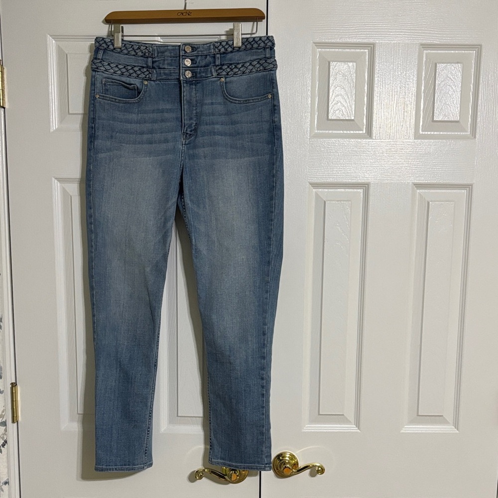 White House Black Market High Rise Blue Jeans